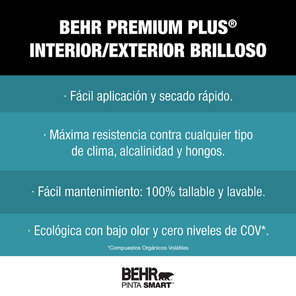 Behr Premium Plus Interior Exterior Home Depot México